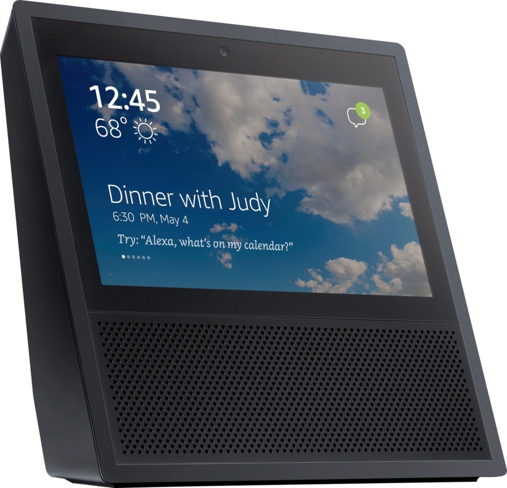 Ce qui serait le nouvel Amazon Echo avec un écran tactile
