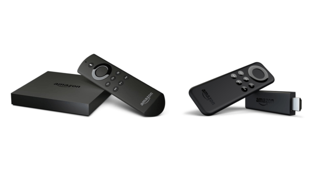 Les deux produits Amazon qui proposent Fire TV