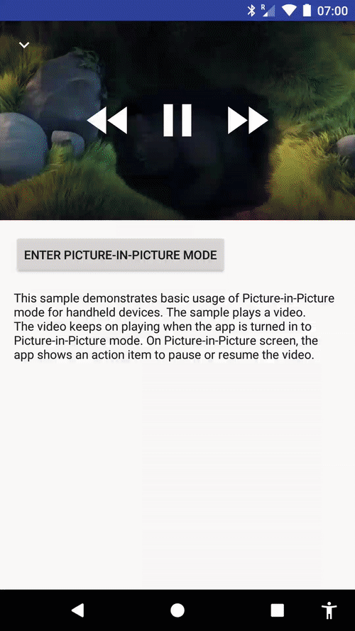 Mode Picture-In-Picture