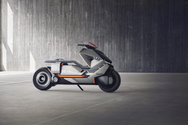 Le scooter électrique et connecté par BMW Motorrad