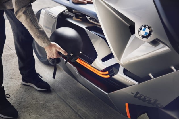 Le scooter électrique et connecté par BMW Motorrad