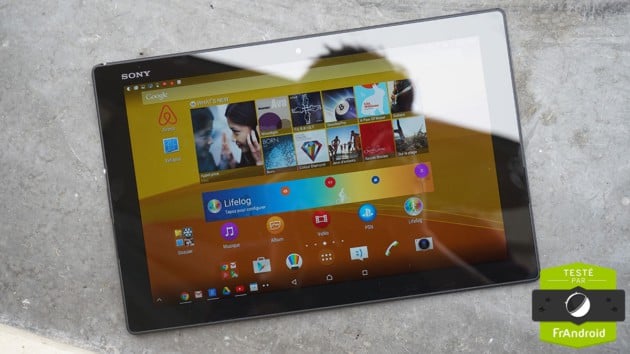 La Xperia Z4 Tablet