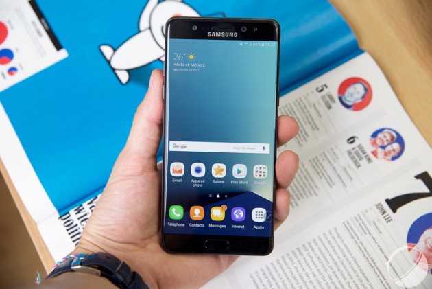 Boum ! Le Samsung Galaxy Note 7 a été certifié avec Android Oreo