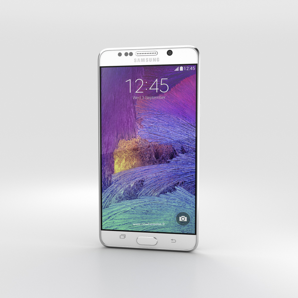 Samsung Galaxy Note 5 : des rendus 3D en fuite laissent entrevoir son