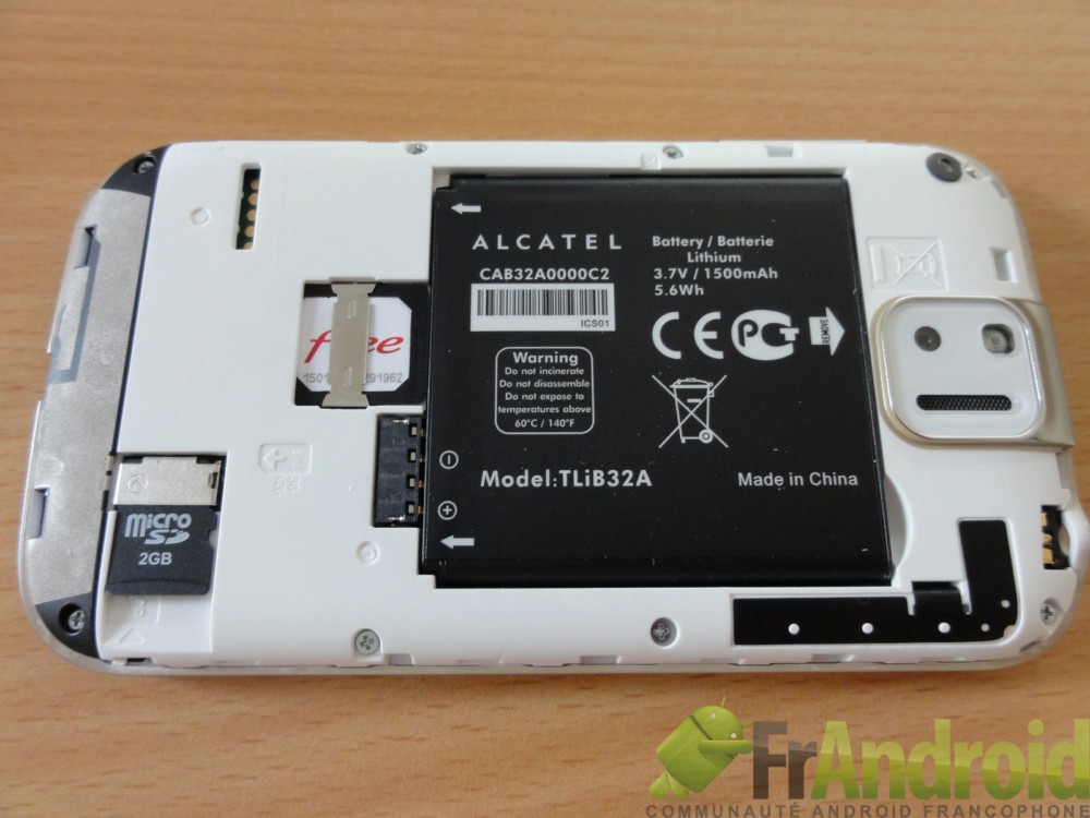 Alcatel one touch 991 play настройки телефона