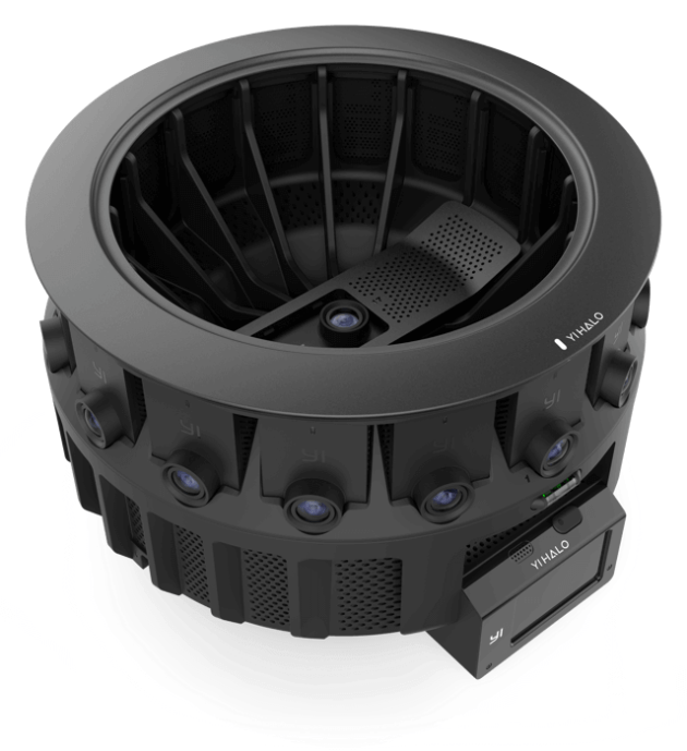 La luxueuse solution YI Halo, réservée aux professionnels de la vidéo à 360 degrés
