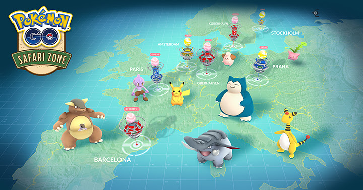 Pokémon GO Safari Zone : l'événement de l'été pour capturer des Pokémon  inédits