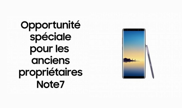 Galaxy Note 8 : un geste commercial pour les propriétaires du Note 7 aux Etats-Unis, rien en Europe