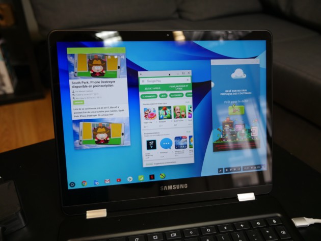 Samsung Chromebook Pro, témoignage : il marque la volonté de Google de fusionner Android et Chrome OS