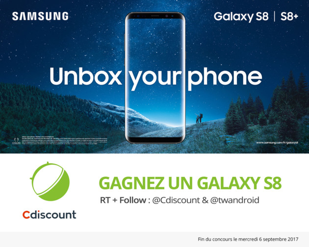 Concours Galaxy S8