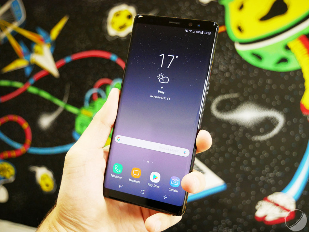 🔥 Bon plan : le Samsung Galaxy Note 8 Dual SIM à 599 euros au lieu de 1009 euros