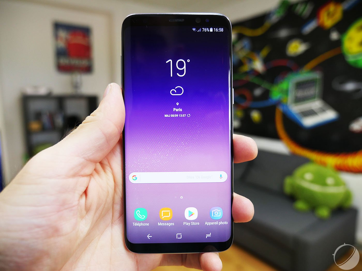 android 9.0 galaxy s8 plus