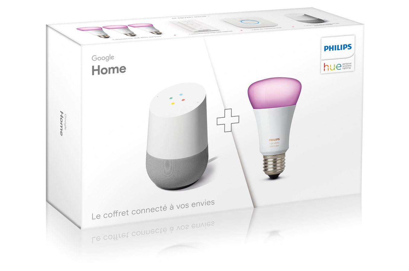 Philips Hue Kit De Démarrage 2 Ampoules Avec Pont De Connexion - 10 W - E27  à Prix Carrefour