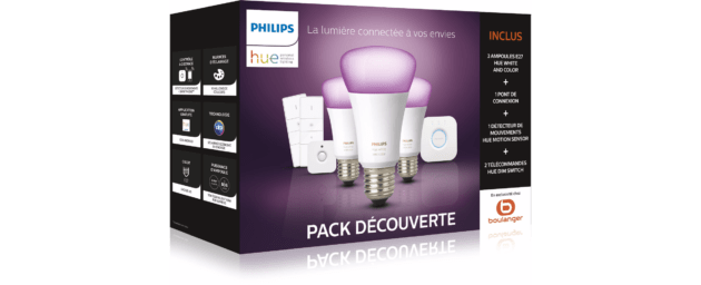 🔥 Bon plan : le pack découverte Philips Hue est disponible à 159 euros
