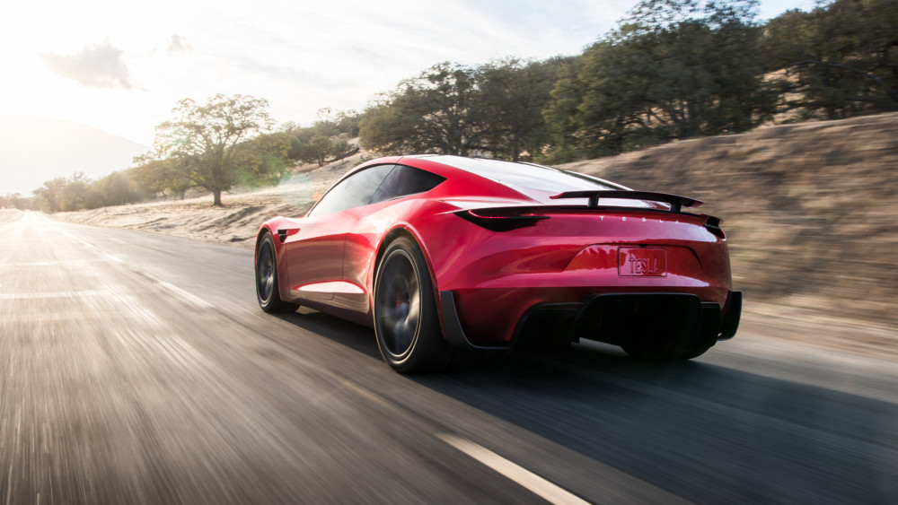 Le Tesla Roadster pourrait atteindre les 0 à 100 km/h en un peu plus d'une seconde