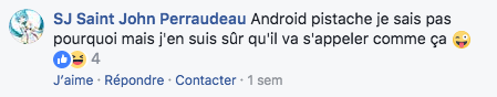 Android Pistache