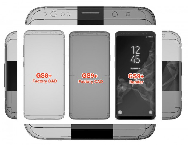 Samsung Galaxy S9 VS Galaxy S8 : voici ce qui changerait sur le design