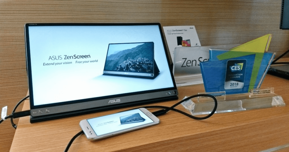 Asus zenscreen go не включается