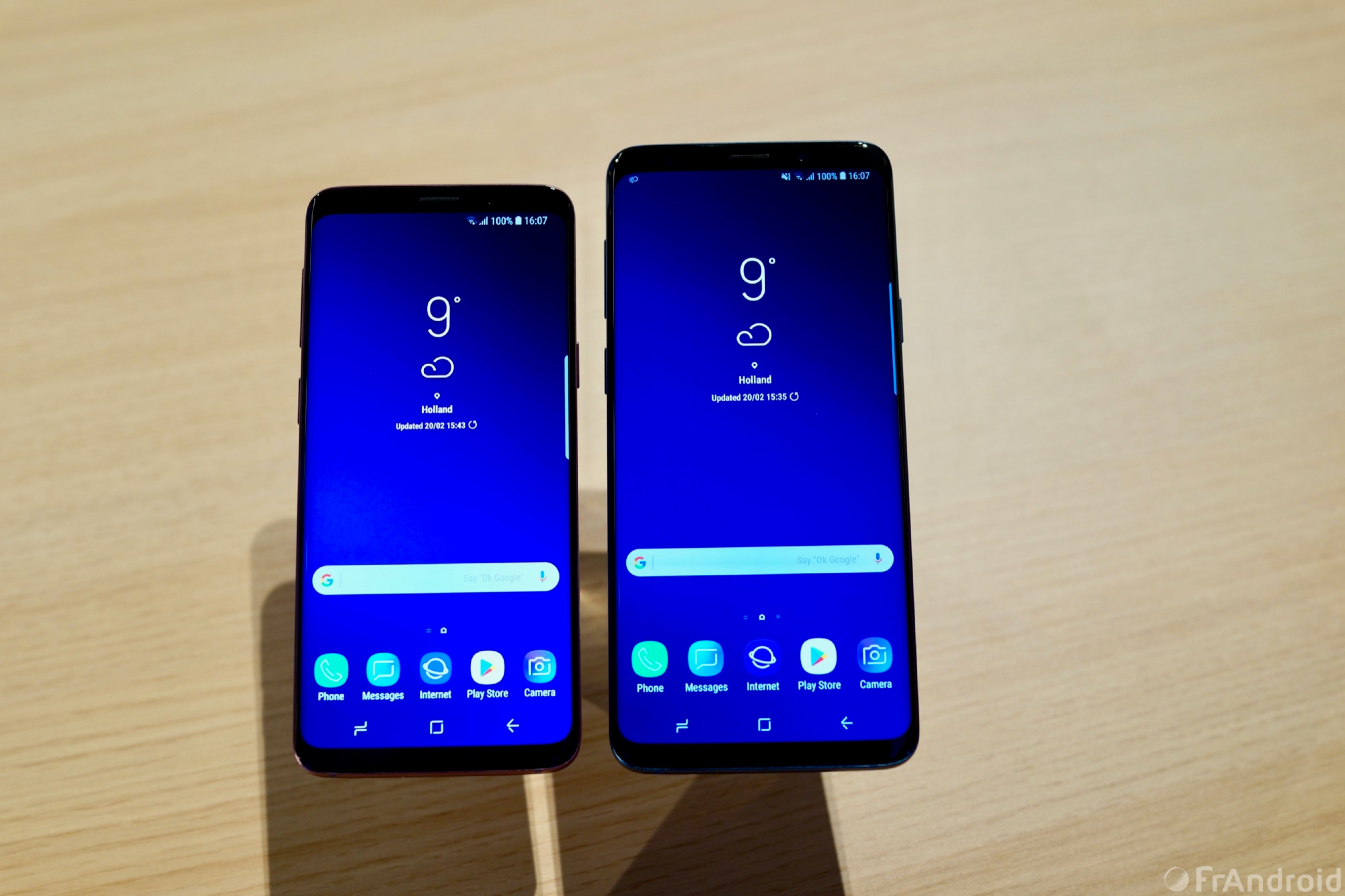 Prise en main du Samsung Galaxy S9 et du Galaxy S9+  FrAndroid