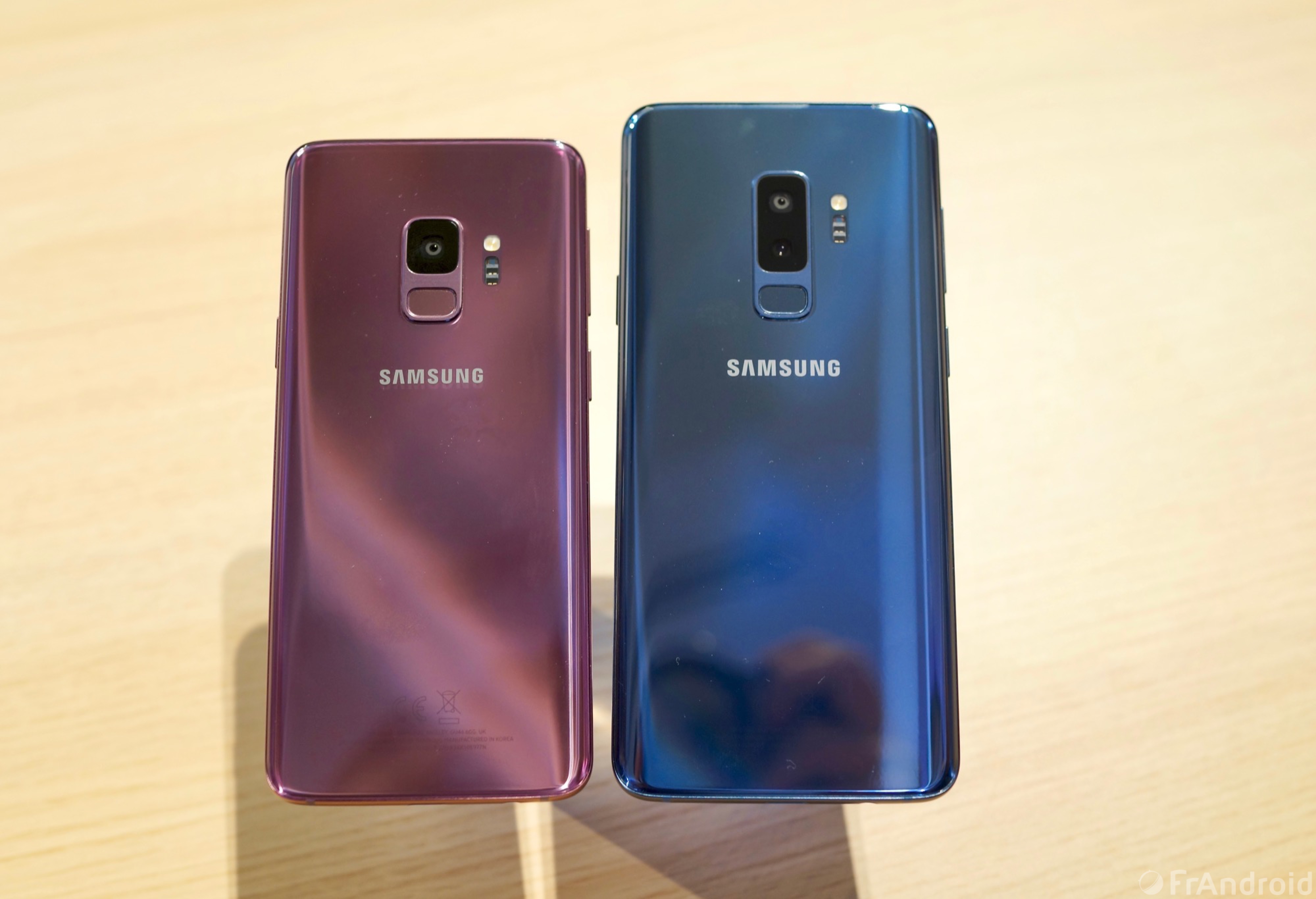 Prise en main du Samsung Galaxy S9 et du Galaxy S9 