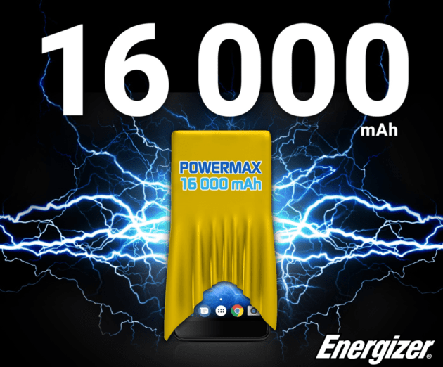 Energizer promet un smartphone avec une batterie de 16 000 mAh au MWC 2018