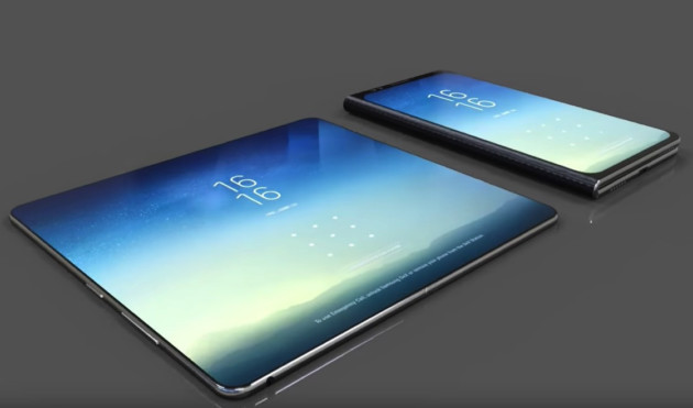 Un concept du Samsung Galaxy X. Crédit : techconfiguration
