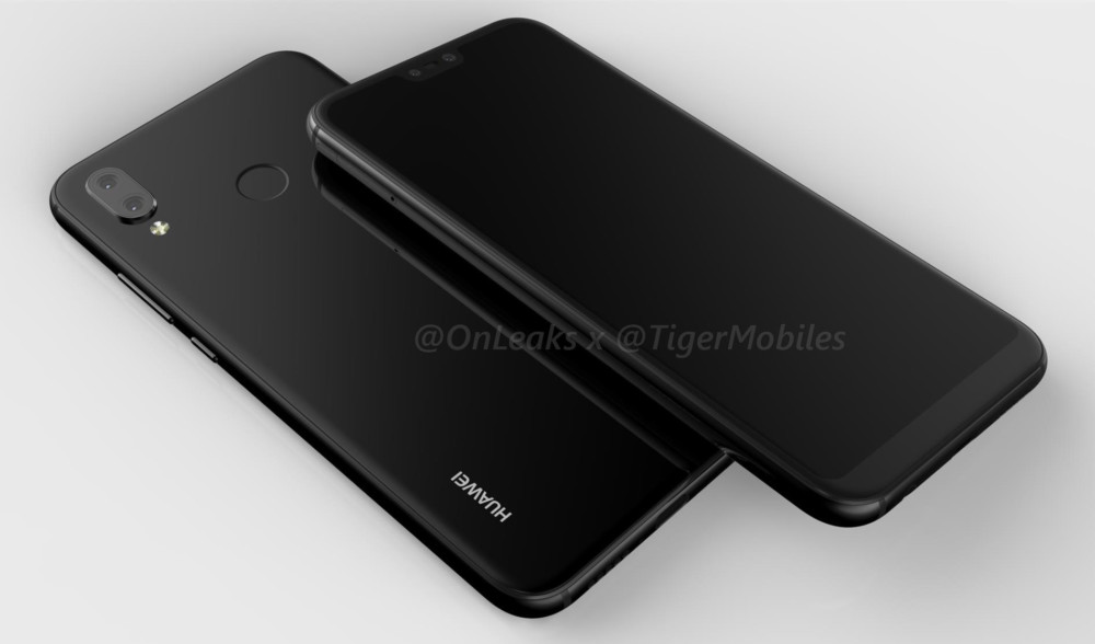 Huawei P20 Lite : son design intégrerait bien un « notch » comme l&rsquo;iPhone X