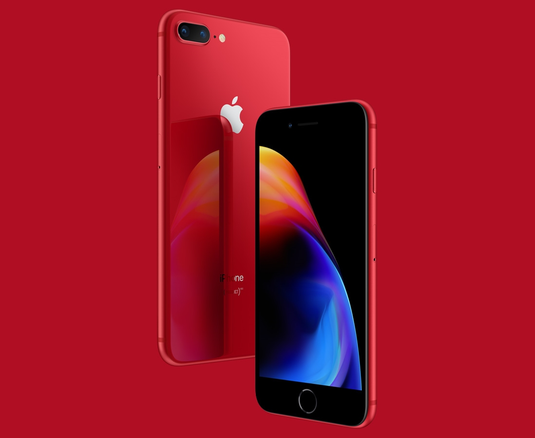 Apple iPhone 8 (PRODUCT)RED : un joli châssis pour lutter contre le Sida