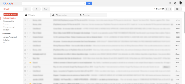 Gmail : comment activer la nouvelle interface de la boîte mail