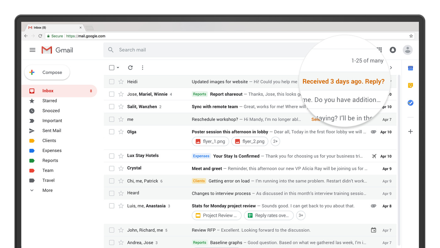 Gmail la nouvelle interface est disponible, voici toutes les nouveautés