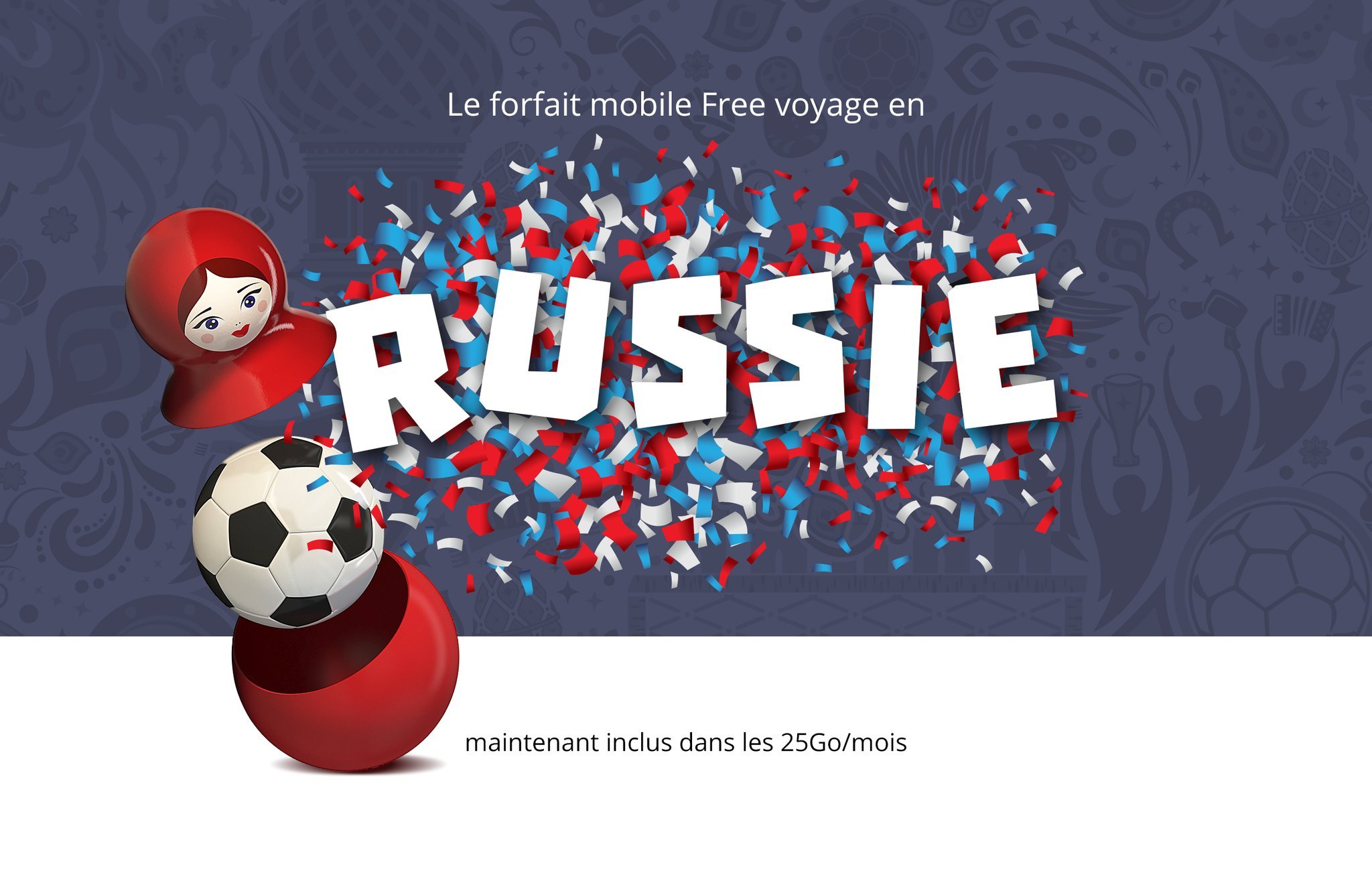 Coupe du Monde 2018 : Free Mobile ajoute l&rsquo;itinérance en Russie dans son forfait