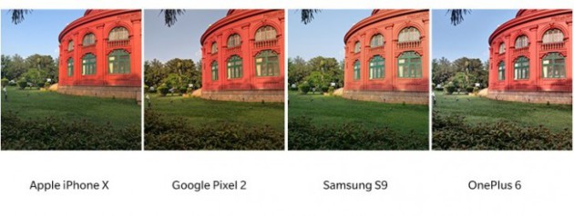 OnePlus 6 : résultats de sa confrontation photo avec le Galaxy S9, l&rsquo;iPhone X et le Pixel 2