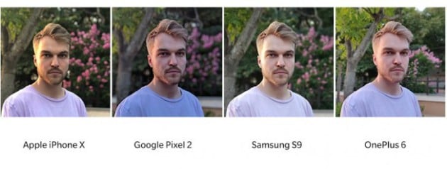 OnePlus 6 : résultats de sa confrontation photo avec le Galaxy S9, l&rsquo;iPhone X et le Pixel 2