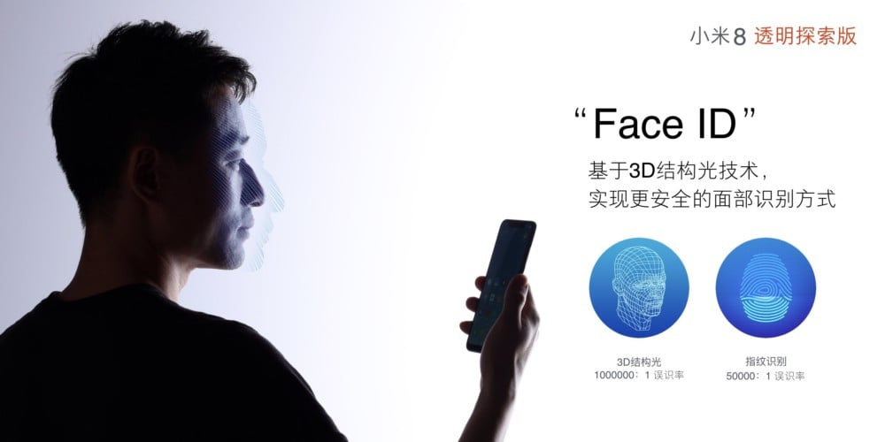 Xiaomi ne pourra pas utiliser « Face ID » en Europe pour son Mi 8