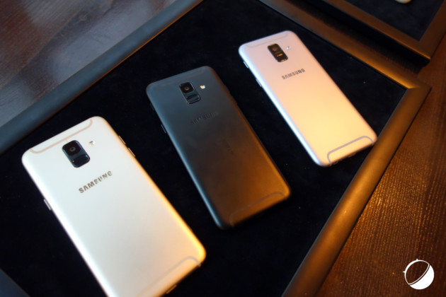 Samsung Galaxy A6 coloris