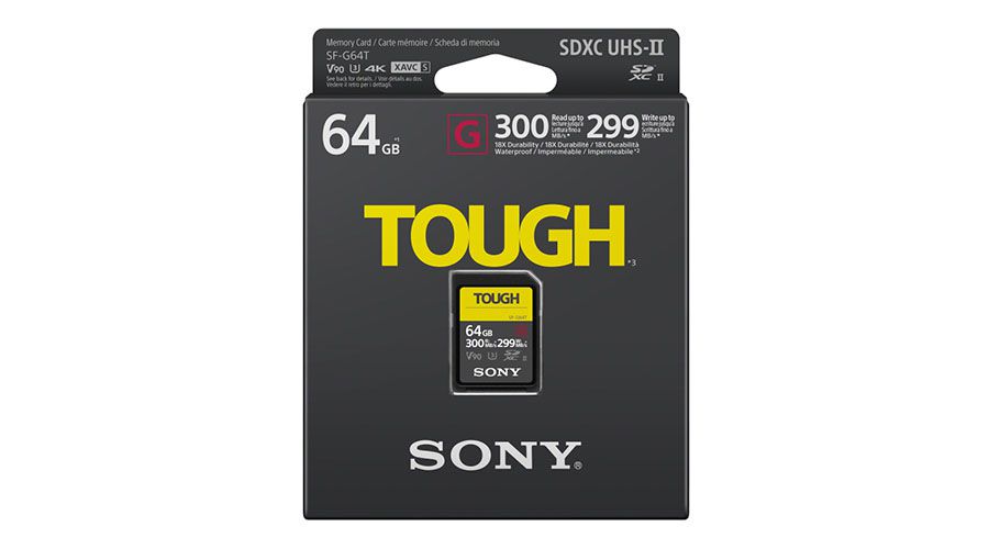 Sony SF-G : des cartes SD résistantes avec les meilleures performances théoriques
