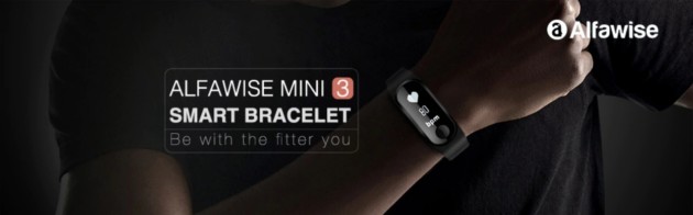 Alfawise Mini 3 disponible à 15 euros, découvrez le bracelet connecté d&rsquo;Alfawise