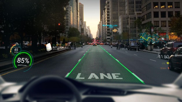 Apple développerait un pare-brise en réalité augmentée dédié aux voitures autonomes