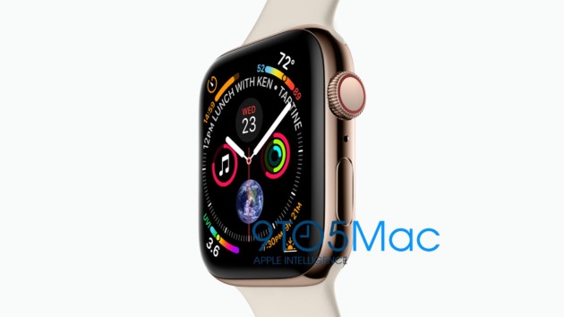 Apple Watch 4 : un design borderless et une watch face plus complète au programme