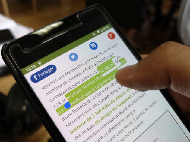 Android 9.0 Pie : la sélection de texte s&rsquo;inspire d&rsquo;iOS