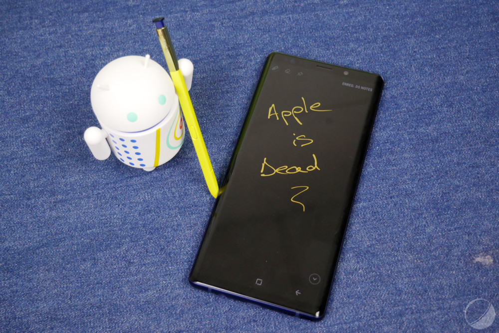 Avec une carte SD, le Galaxy Note 9 de Samsung peut monter à 1 To