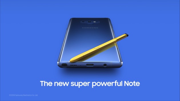 Le Samsung Galaxy Note 9 est disponible à l&rsquo;achat chez Boulanger