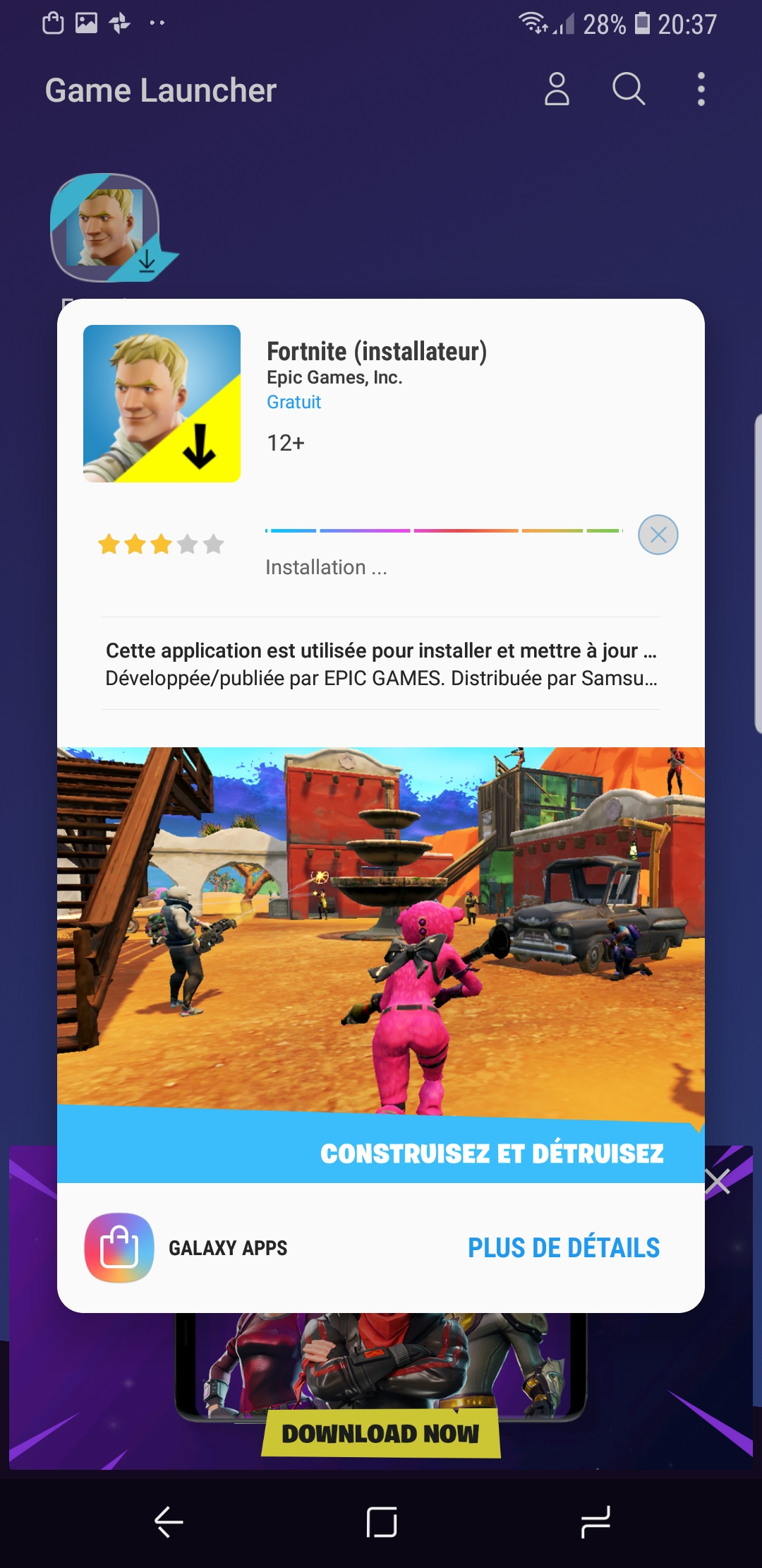 Temps D'attente Fortnite Android