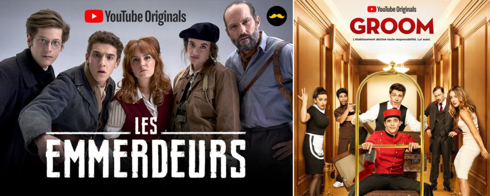 Découvrez les deux premières séries françaises par YouTube : « Groom » et « Les Emmerdeurs »