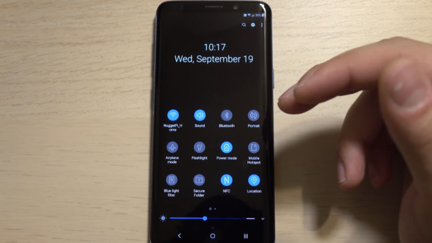 Samsung Galaxy S9 : voilà maintenant un aperçu vidéo d&rsquo;Android 9 Pie
