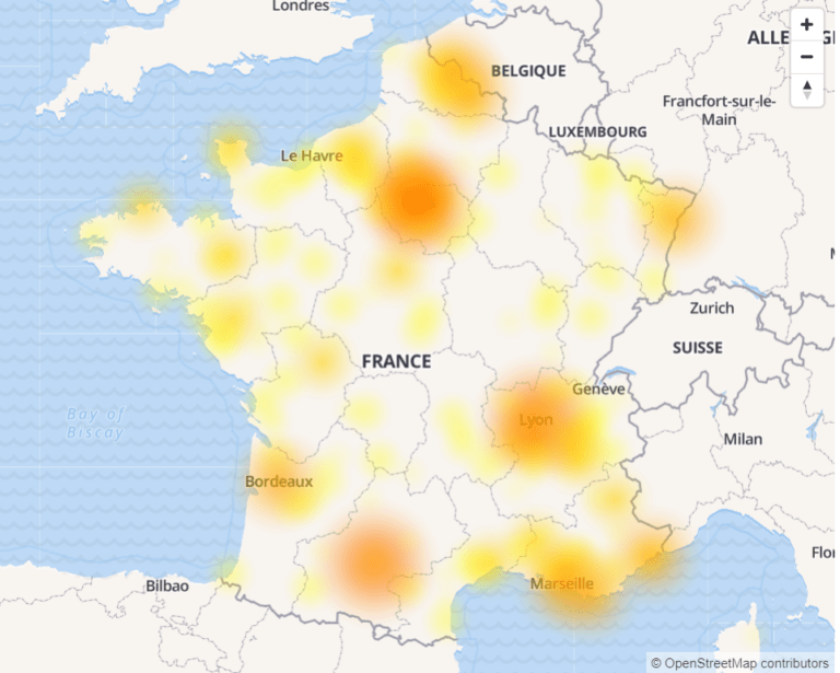 Free : Une Panne Touche Actuellement Le Réseau Fixe Sur La Région Sud-est