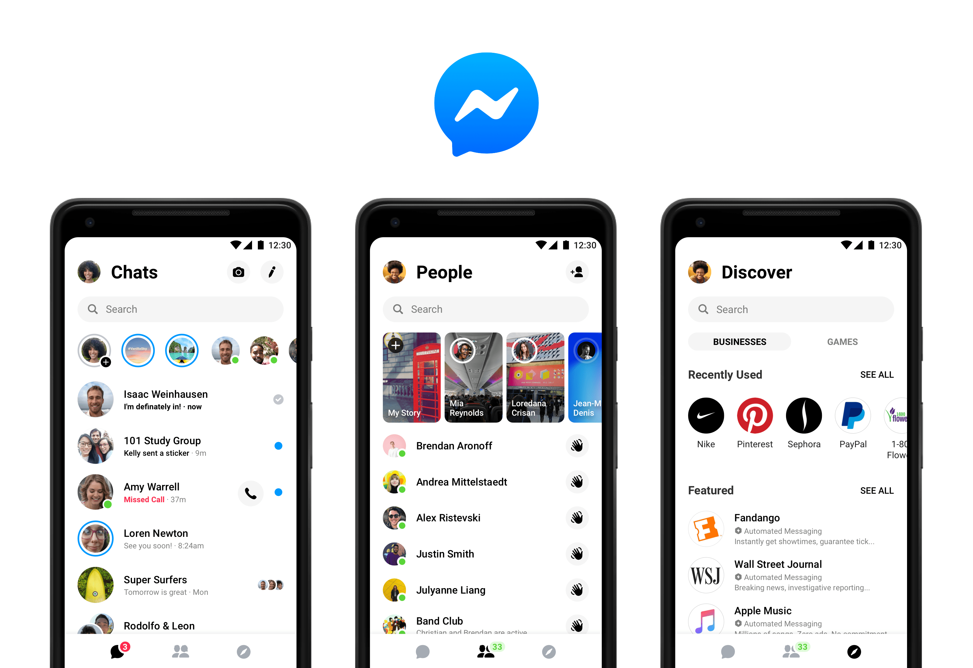 facebook messenger for android settings