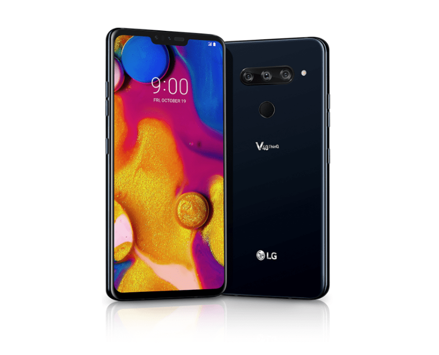 LG V40 ThinQ officialisé : ses caractéristiques affichent bel et bien 5 caméras