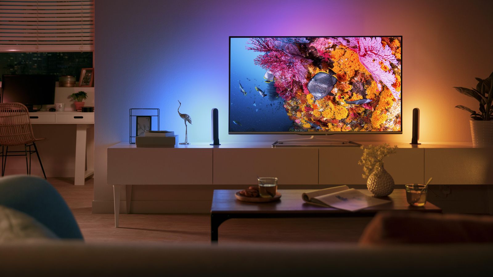 Philips Hue transforme les TV Samsung en dispositif Ambilight