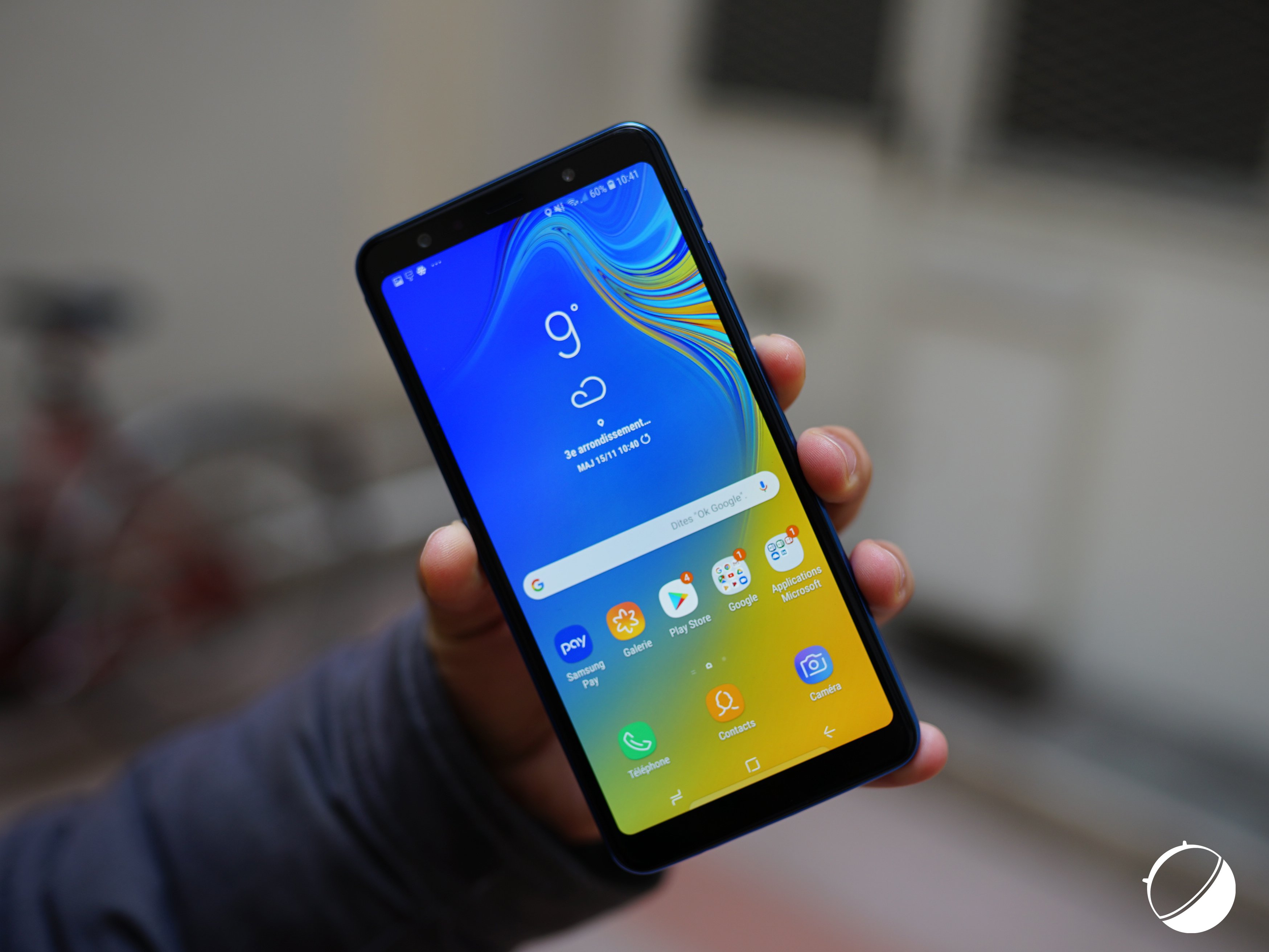 Test Samsung Galaxy A7 2018 : notre avis complet  Smartphones  FrAndroid